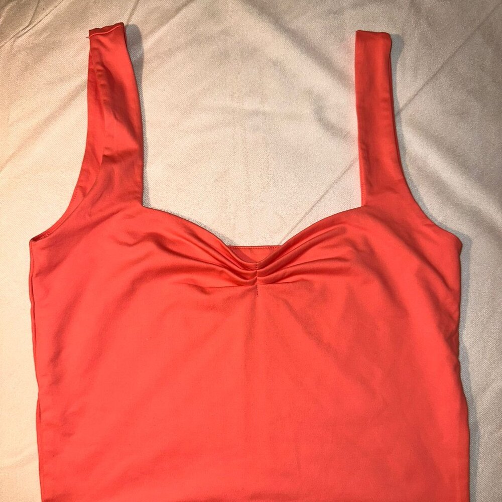 Pink crop top